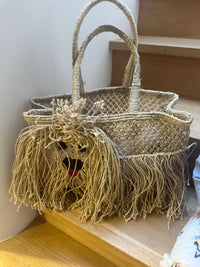 Small Jute Bag - Douglas The Dog - Cie Cie + Co